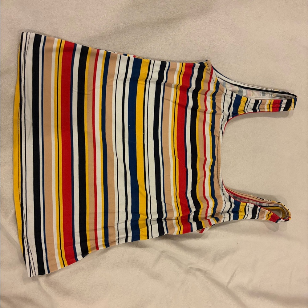 Striped Multicolor Tank Top